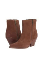 Sam Edelman Women's Jane Fashion Boots Size 6.5M Brown Leather