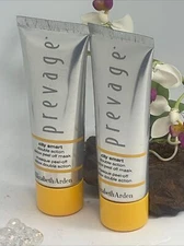 2x Elizabeth Arden Prevage City Smart Double Action Detox Peel Off Mask - 2.5 oz