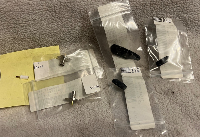 NEW Ham Radio Replacement Parts KENWOOD Antenna Connector External Knob Cap