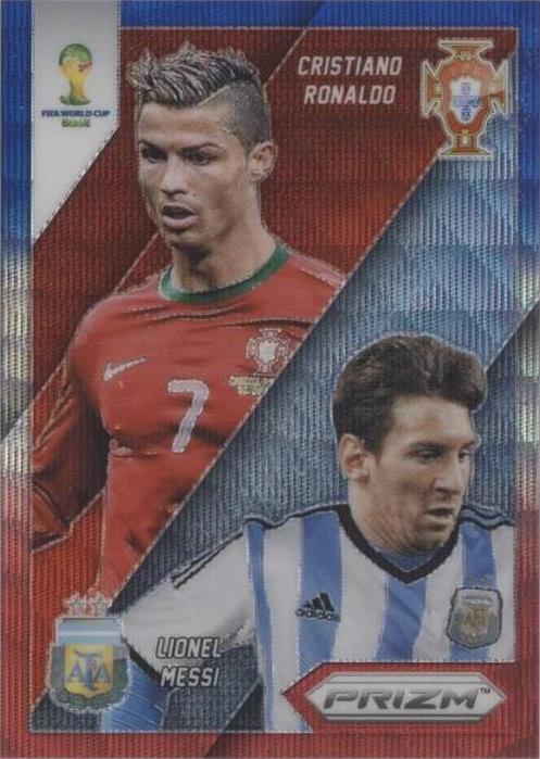 メッシ　C・ロナウド　panini 2014 BRASIL worldcup 2014 Panini Prizm FIFA World Cup Brazil #161 Cristiano