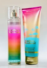 BATH & BODY WORKS Endless Weekend 2-Pc Gift Set Duo Fragrance Mist & Body Cream