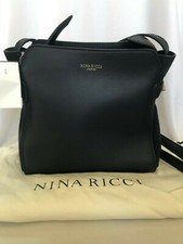 Nwt Nina Ricci Mini Marche Crossbody Bag Dark Denim