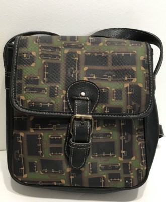 Esprit Leather Women Black/green Body/cross Bag