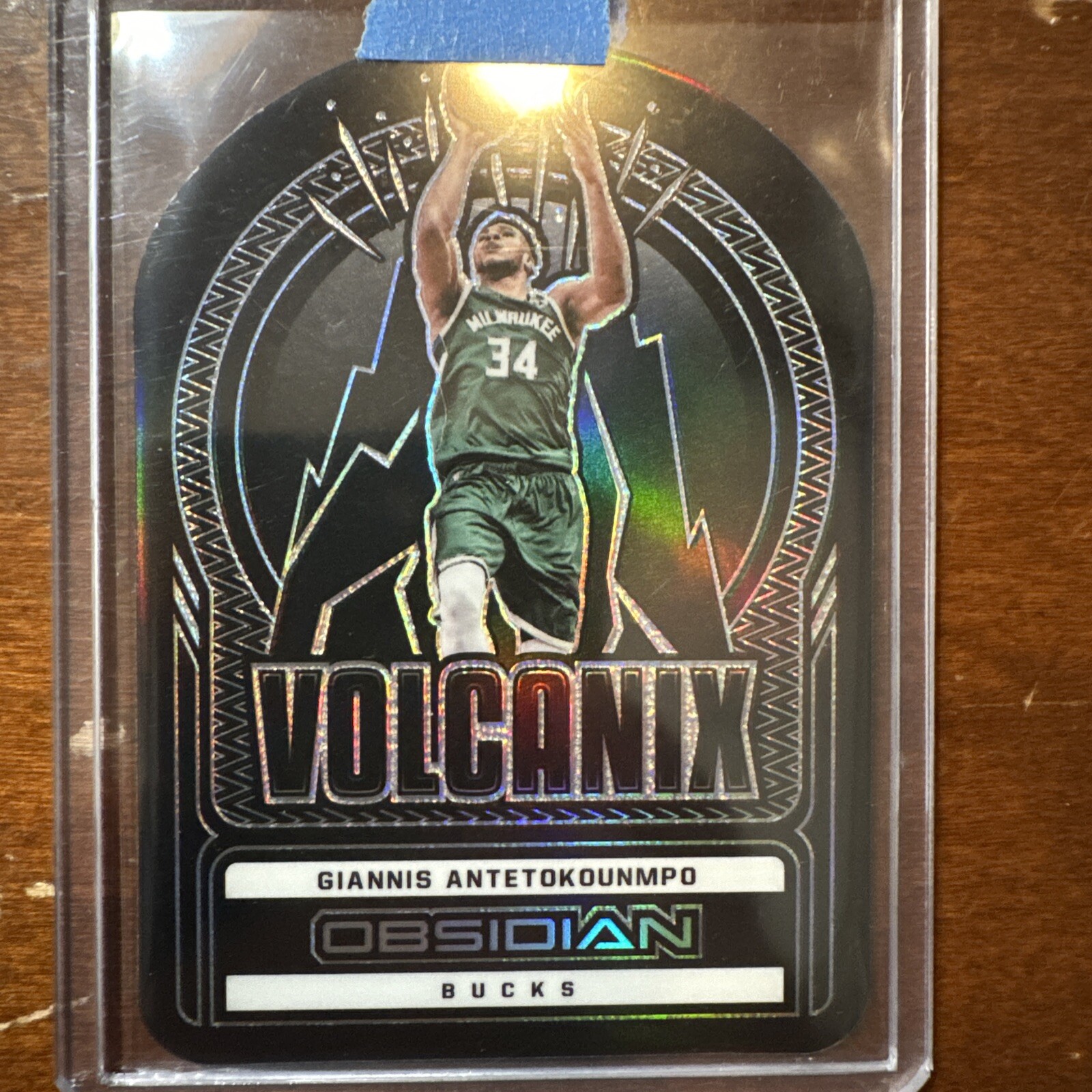 2021-22 Panini Obsidian Case Hit - Volcanix #34 Giannis Antetokounmpo SSP