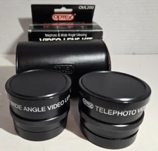 Optex Telephoto & Wide Angle Viewing Video Lens Kit for Camcorders OVL200