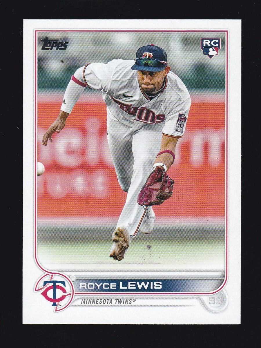 2022 Topps Update Series #US105 ROYCE LEWIS RC Minnesota Twins ROOKIE CARD