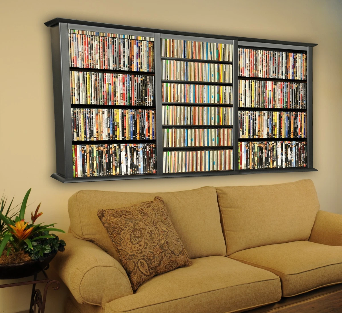 Media Storage Cabinet for DVDs, CDs and More