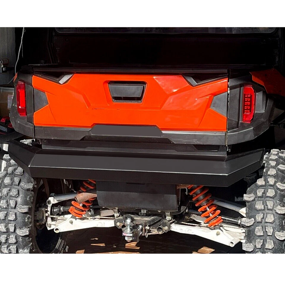 Heavy-Duty Steel Rear Bumper Powder Coated For 2016-2023 Polaris General XP 1000 - Image 4 of 4