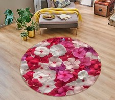 3D Rosa Pfirsichbl&uuml;ten M12870 Spiel Teppich Mat Elegant Foto Teppich Fay