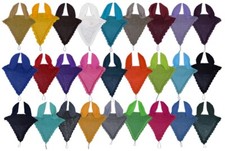 LONG TIE DOWN HORSE FLY VEIL EAR BONNET COTTON NET HOOD CROCHET HANDMADE