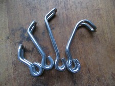 B+M, SON, Lampenhalter, Edelstahl, inox, stainless, mittel/lang/upside down