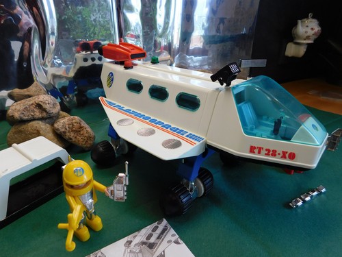 Playmobil **Rarität** Raumtransporter 3535-A/1980 mit Dreizacksteuer, BA, o.OVP! - Bild 4 von 12