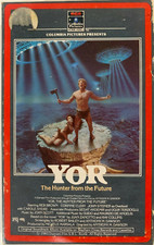 Yor The Hunter From The Future Betamax Tap 1983 Columbia Pictures RCA Reb Brown