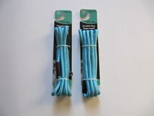 LOT OF 2 PET TRENDS BLUE 6' DURABLE ROPE DOG LEASH FOR DOGS UP TO 65LBS