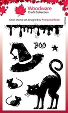 Woodware Clear Stamps - Halloween 2023 by Francoise Read - Creative Expression