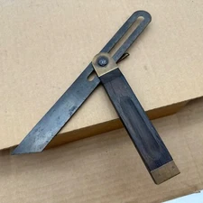 Vintage Winchester Sliding T-Bevel Square With Hardwood Handle Rare HTF USA 9760