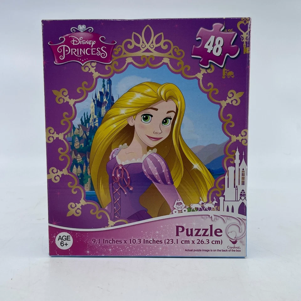 Tangled Rapunzel Disney Princess 48 Piece Jigsaw Puzzle Fun 10.3" x 9.1" T2 - Image 3 of 4