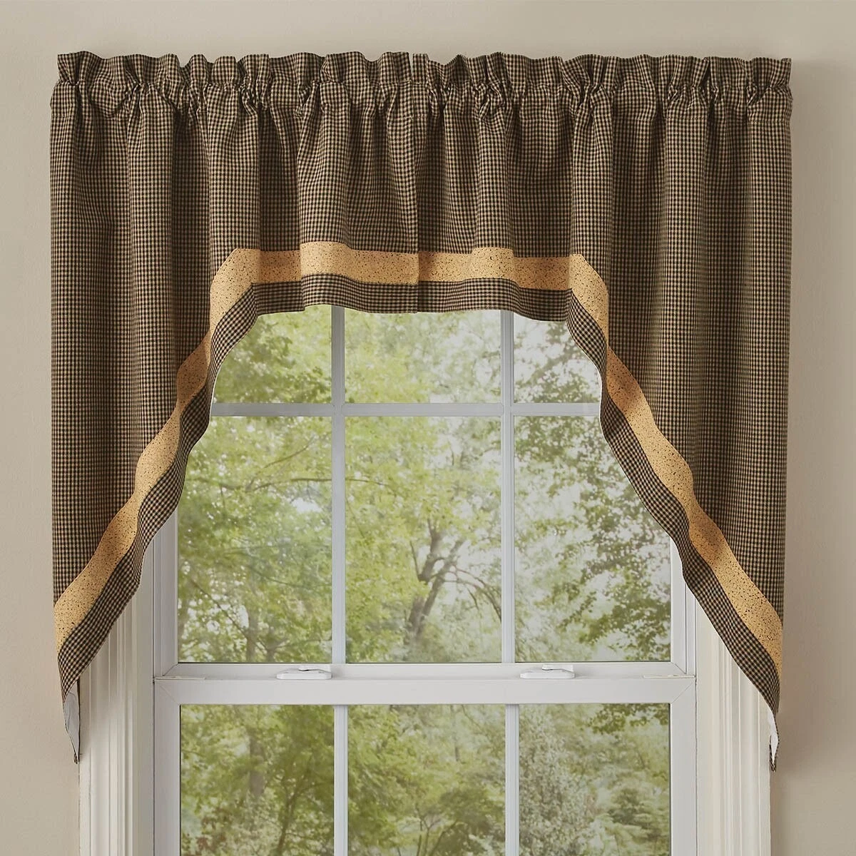 Park Designs Cotton Stars Window Curtains & Drapes for sale | eBay