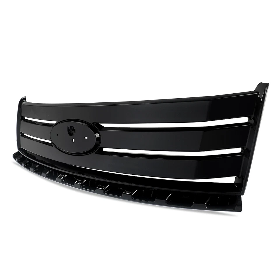 Front Bumper Upper Grille Gloss Black Grill For 2007-2010 Ford Edge 7T4Z-8200-BB Foto 2 de 4