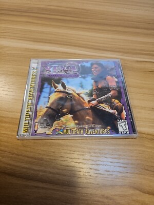 New Xena Warrior Princess Death in Chains PC Multipath Adventure Game, 1999 CD