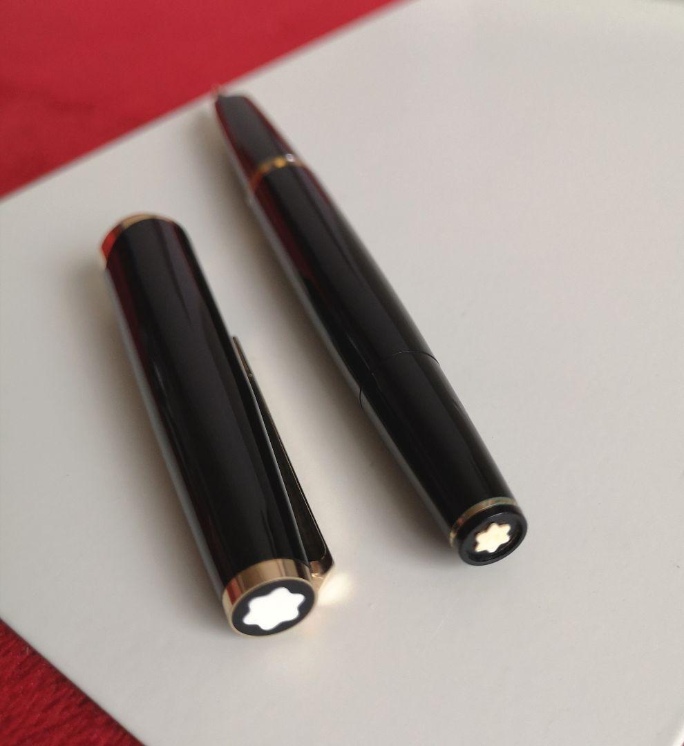 MONTBLANC NO.121 FOUNTAIN PEN NIB SIZE EF 18K BLACK GOLD