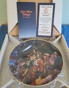 Star Wars Trilogy collectors plate by Hamilton Collection (1992 )