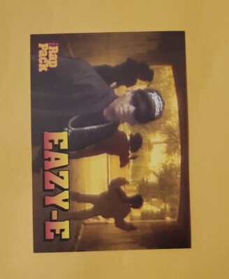 1991 Premier Cards The Rap Pack Eazy-E #31 Rookie | eBay