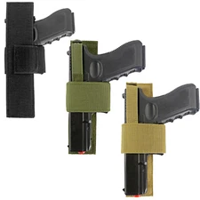 Concealed Carry Hook & Loop Gun Holster Tactical Belt Pistol Holster Adjustable