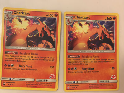 2018 charizard pokemon card Charizard - Pokemon - 2018 - Non Holo - Stamped - 3/70 - BRAND NEW