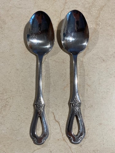 Oneida Würfel TOUJOURS Hochglanz Edelstahl Suppe/Esslöffel - 2er Set