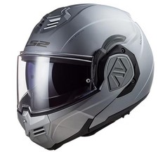 NEW LS2 Advant KPA  Matte Silver Modular Moto...