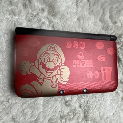 Nintendo 3DS XL Limited Edition Super Mario Bros 2 Handheld System EUC Tested
