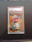 2024 Panini Select Drake Maye Club RC Orange Prizm Shock #/399 Patriots PSA 10