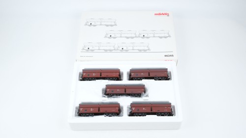 Märklin H0 46245 Wagen-Set "Kokstransport" Fad-50 (00tz) der DB | Zustand: Gebraucht