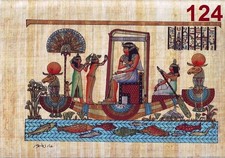 Handmade Egyptian papyrus art, choose your favorite item, Size 20x30cm.(8"x12")