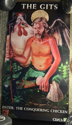 The Gits posters: Enter The Conquering Chicken + Seafish Louisville. Like New.