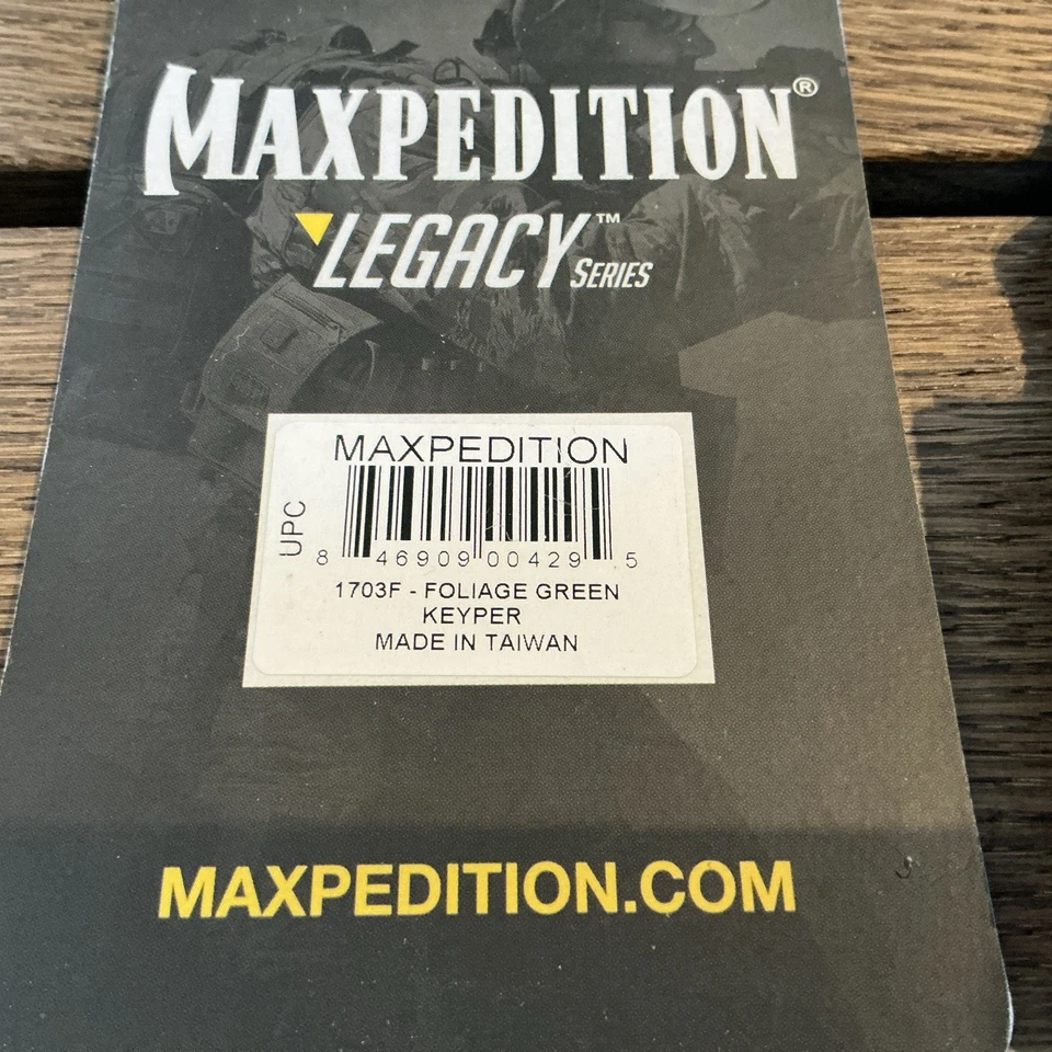 Porta llaves Maxpedition Keyper verde follaje #1703F Foto 3 de 4