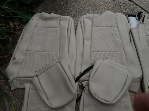 Honda HR-V Car Seat Covers CalTrend Fit 2016-2022 Tan NeoPrene Front & Rear Sets - Picture 2 of 21