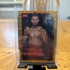 2025 Topps Chrome UFC - Jiri Prochazka Mission Control Gold Geometric/50