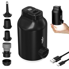 Mini Portable Air Pump for Inflatables - Compact, Rechargeable, Fast Inflatio...