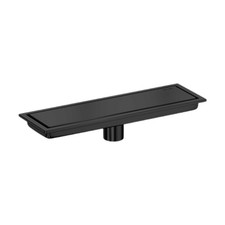 Rectangular Floor Drain Easy Installation Flat for Bathroom Kitchen Garage
