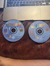 Metal Gear Solid PlayStation Disc 1 & 2 Only Tested