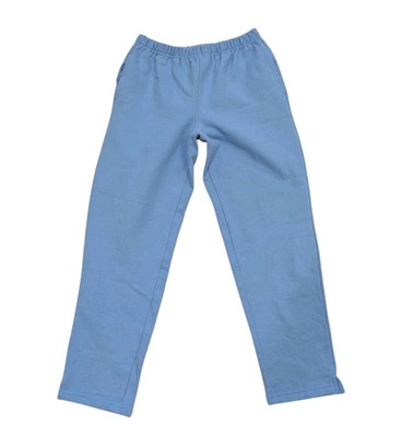 Women's Vintage Gildan Smart Basics Light Blue Elastic Waist Sweatpants Sz  S | eBay