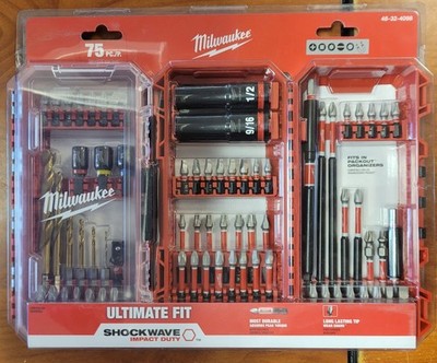 Milwaukee 48-32-4098 SHOCKWAVE Impact Duty Bit Set - NEW