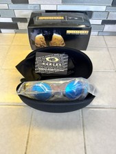 Vintage Oakley X-Metal Mars Leather avantgarde Gorpcore Polarized Outdoor Blue