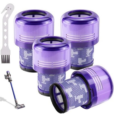 4Stk Filter für Dyson V11 SV14 V15 Staubsauger Ersatzfilter Ersatzteil 969082-01