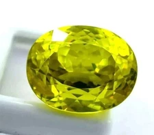 Certified Natural Oval Cut Cambodian 500.8 Ct+ Green Zircon Loose Gemstone