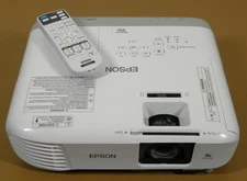 Epson Powerlite W39 Projector HDMI 16:10 WXGA 3500 Lumens / 15,000:1 Contrast