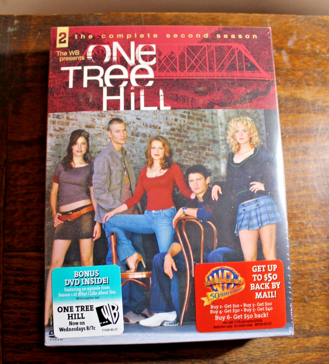 One Tree Hill: The Complete Second Season (DVD, 2005) Brand New Sealed