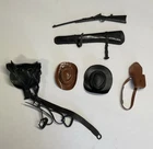 Vintage Lot of 6 Marx “Best of West” Accessories 1960’s Used